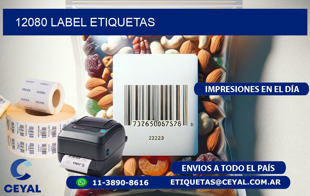 12080 LABEL ETIQUETAS