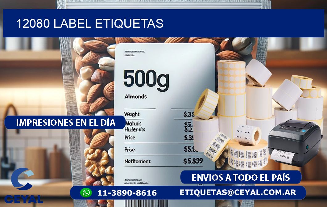 12080 LABEL ETIQUETAS
