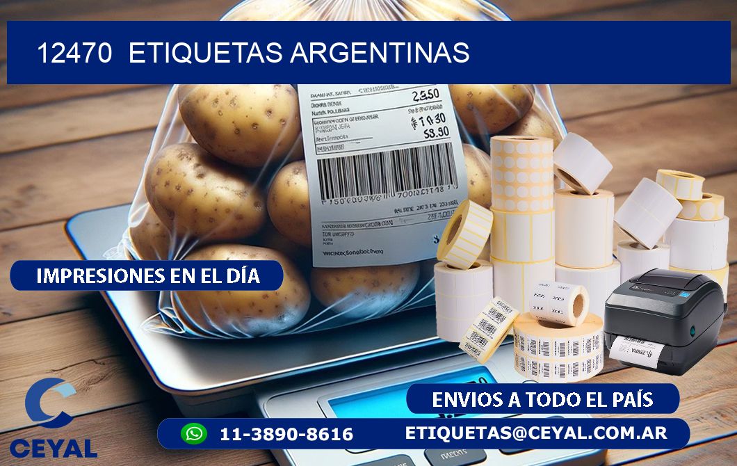12470  ETIQUETAS ARGENTINAS