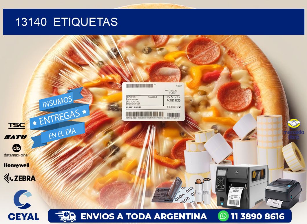 13140  ETIQUETAS