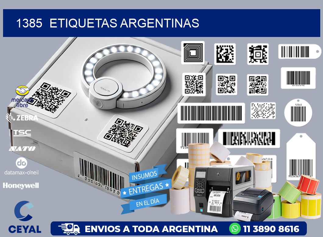 1385  ETIQUETAS ARGENTINAS