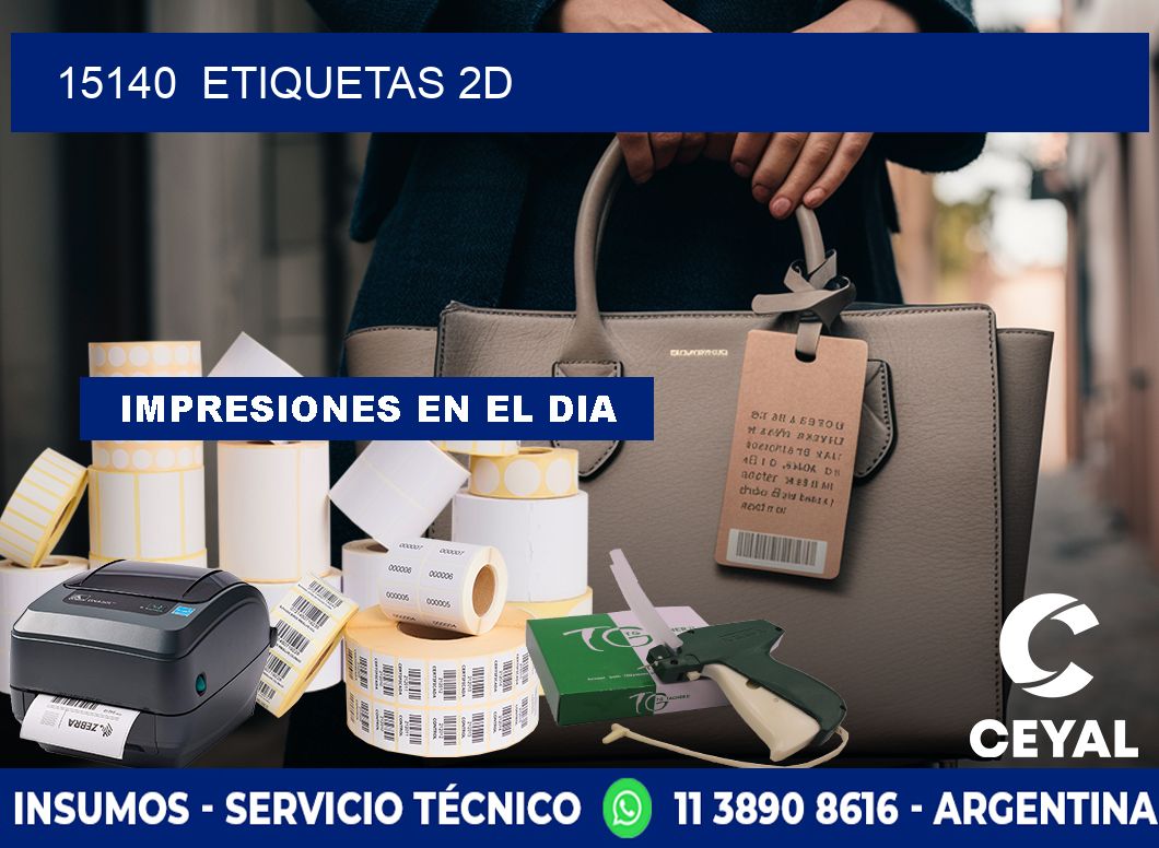 15140  ETIQUETAS 2D