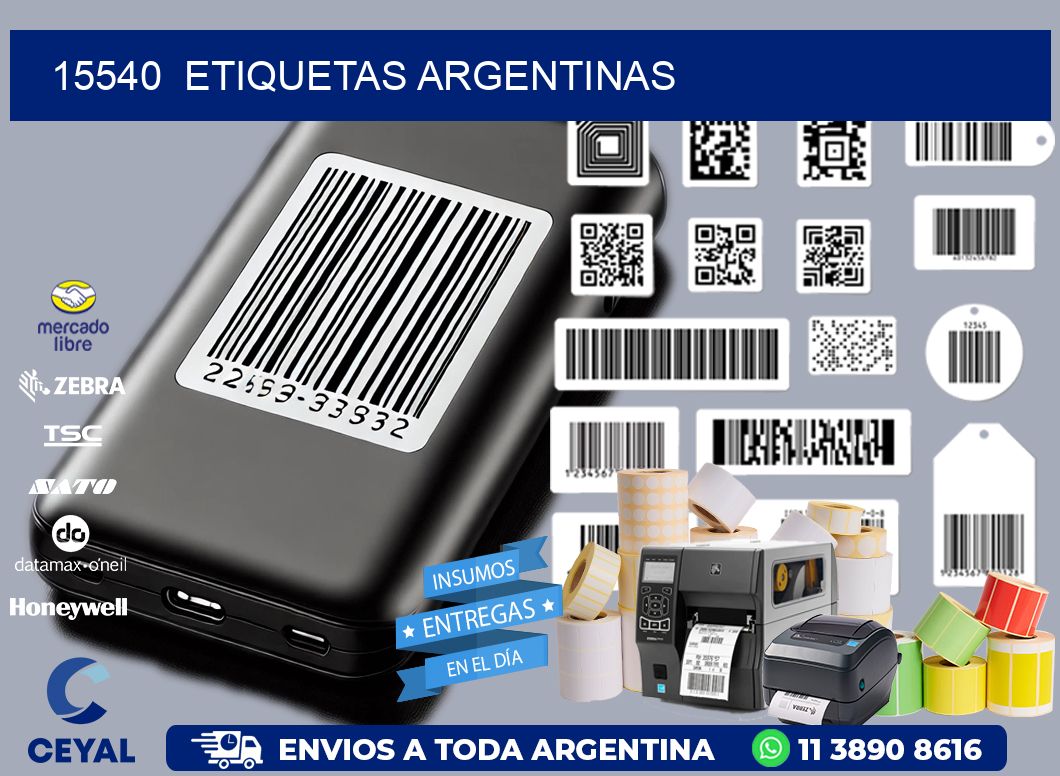 15540  ETIQUETAS ARGENTINAS