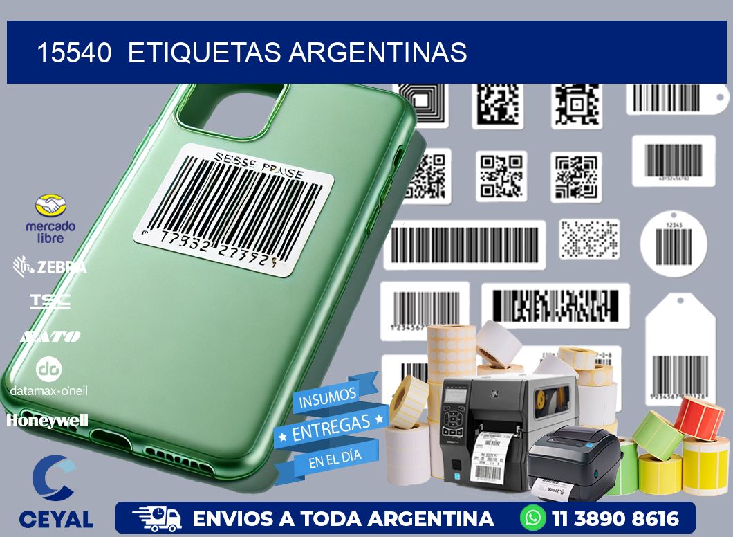 15540  ETIQUETAS ARGENTINAS