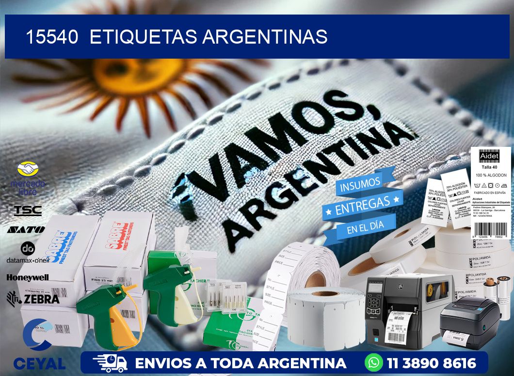 15540  ETIQUETAS ARGENTINAS