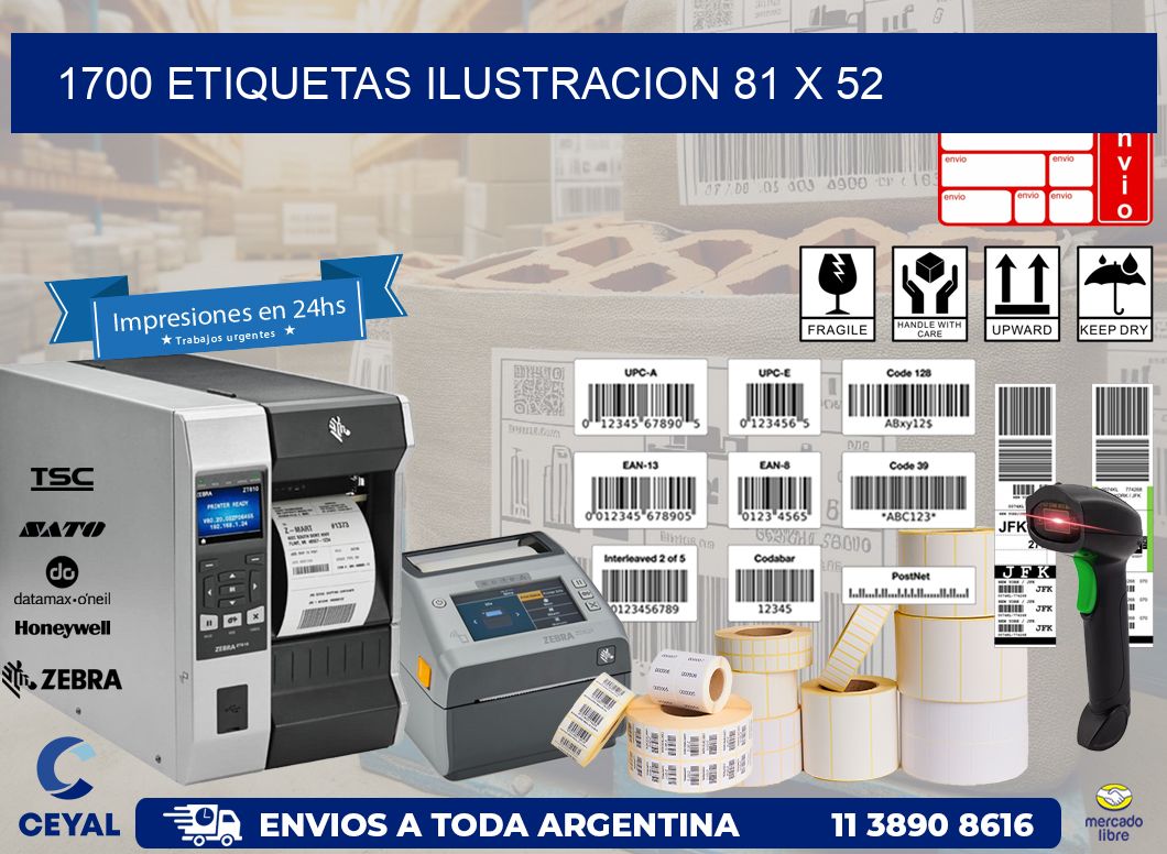 1700 ETIQUETAS ILUSTRACION 81 x 52