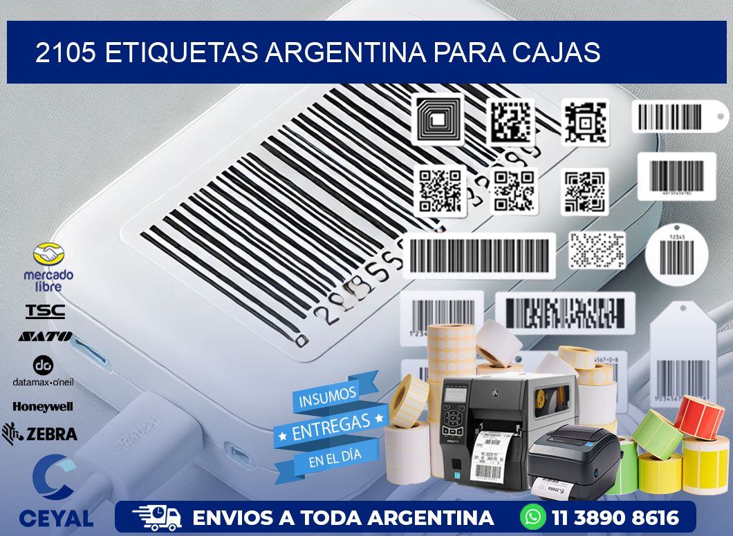 2105 ETIQUETAS ARGENTINA PARA CAJAS