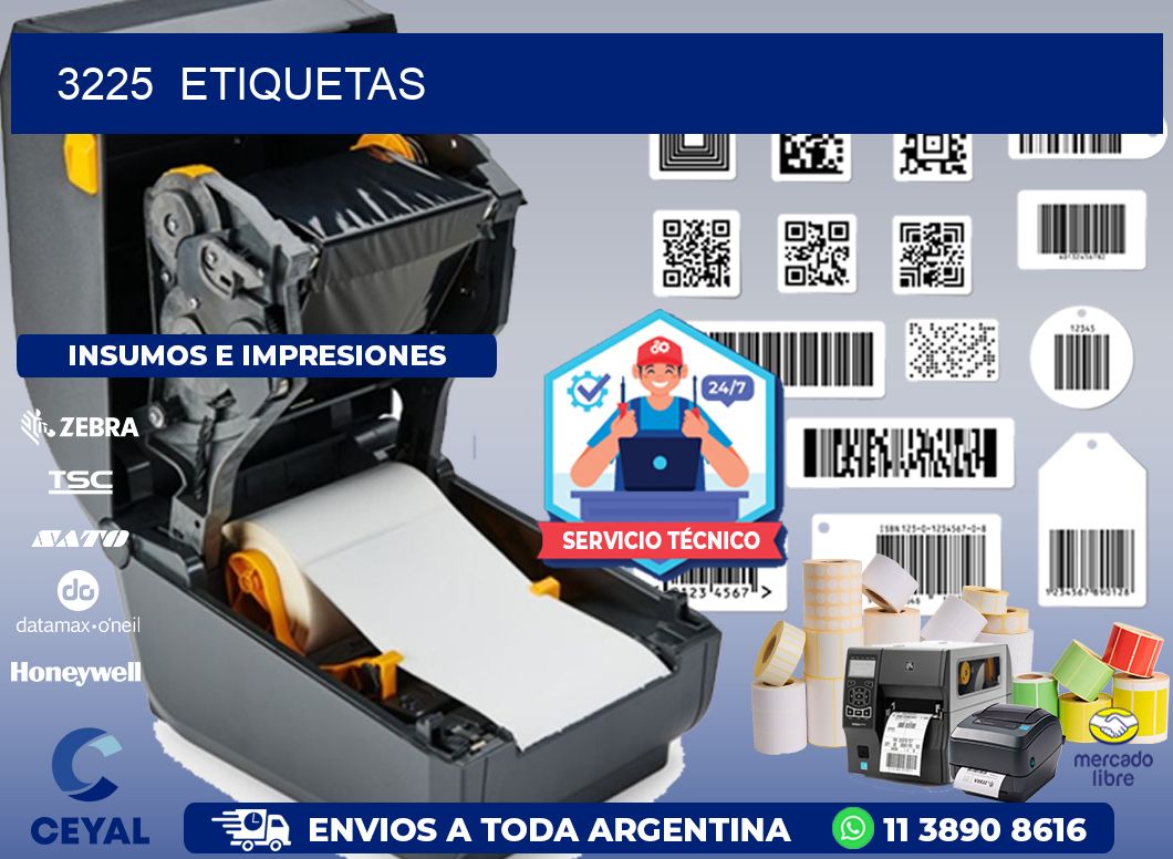 3225  ETIQUETAS