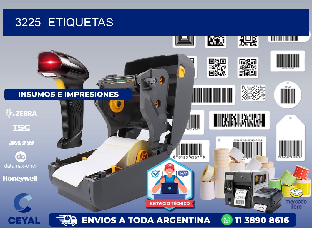 3225  ETIQUETAS