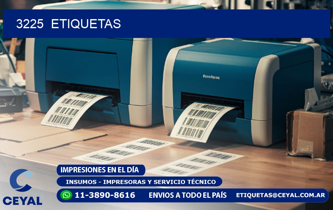 3225  ETIQUETAS