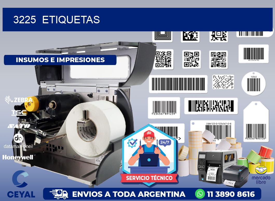 3225  ETIQUETAS