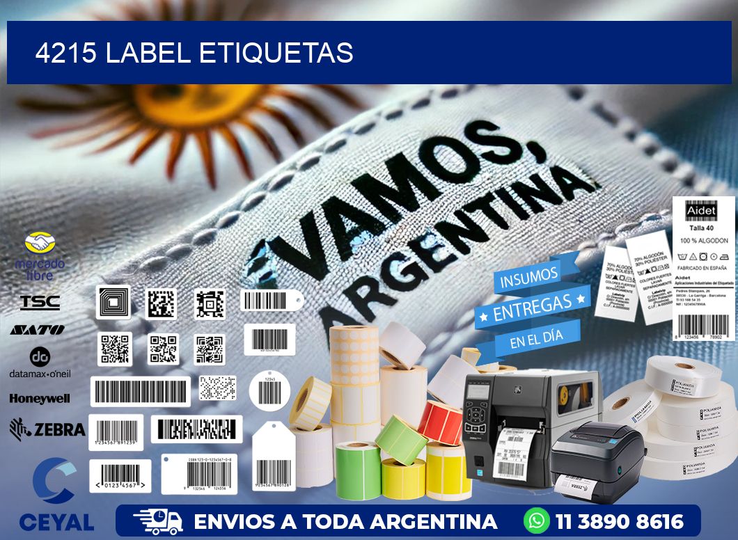 4215 LABEL ETIQUETAS