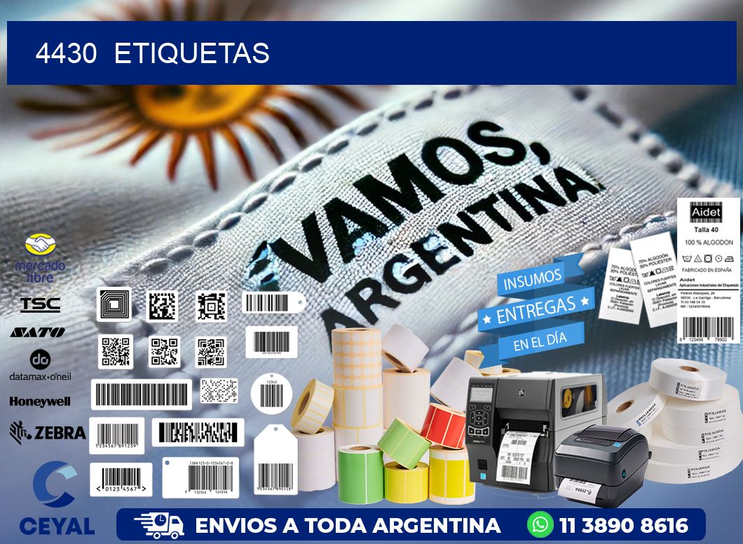 4430  ETIQUETAS