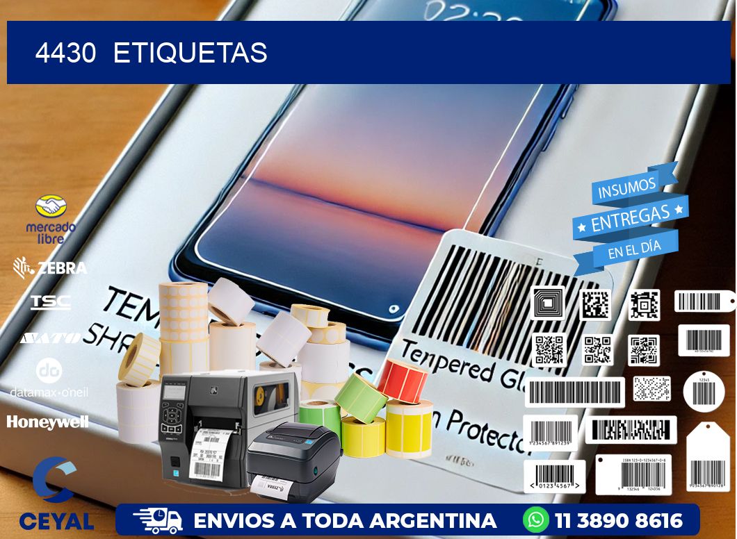 4430  ETIQUETAS