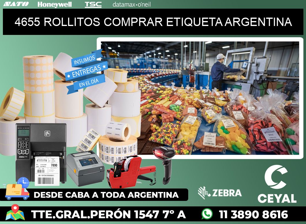 4655 ROLLITOS COMPRAR ETIQUETA ARGENTINA