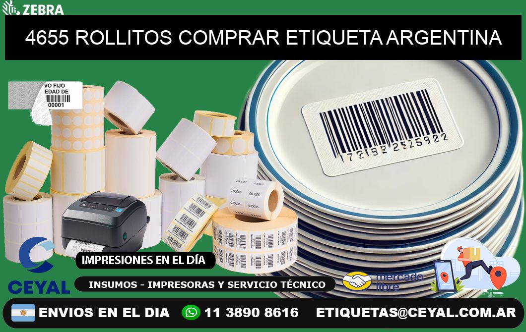 4655 ROLLITOS COMPRAR ETIQUETA ARGENTINA