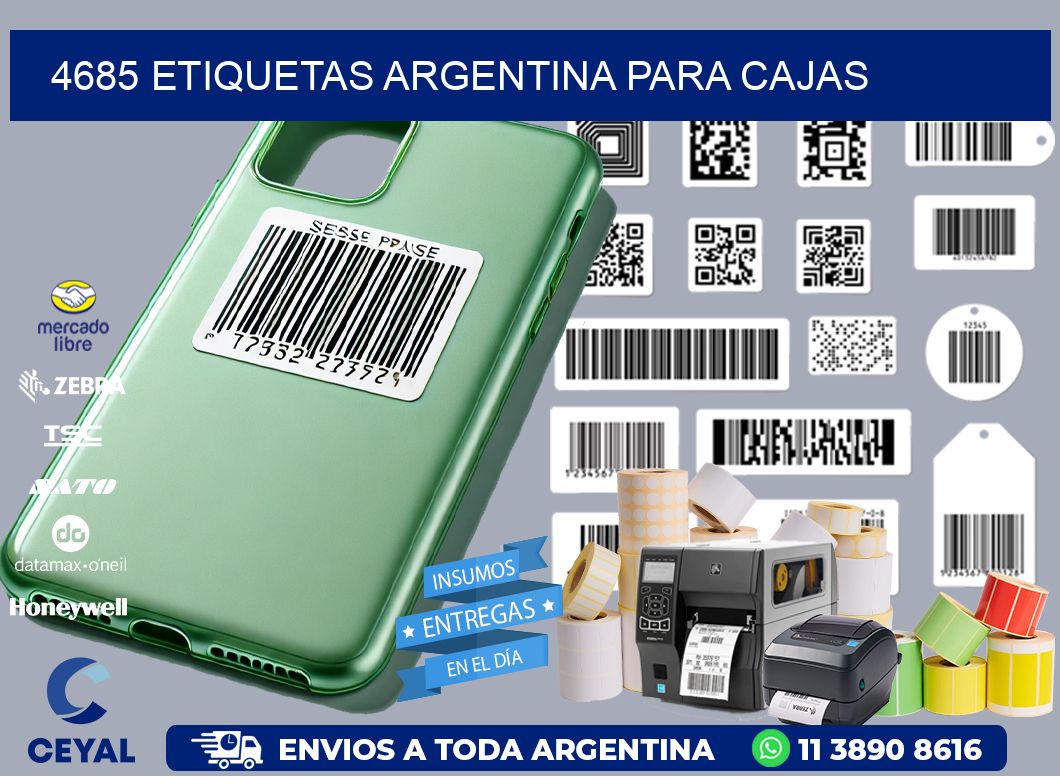 4685 ETIQUETAS ARGENTINA PARA CAJAS