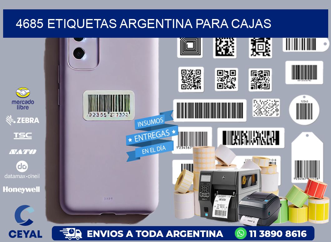 4685 ETIQUETAS ARGENTINA PARA CAJAS