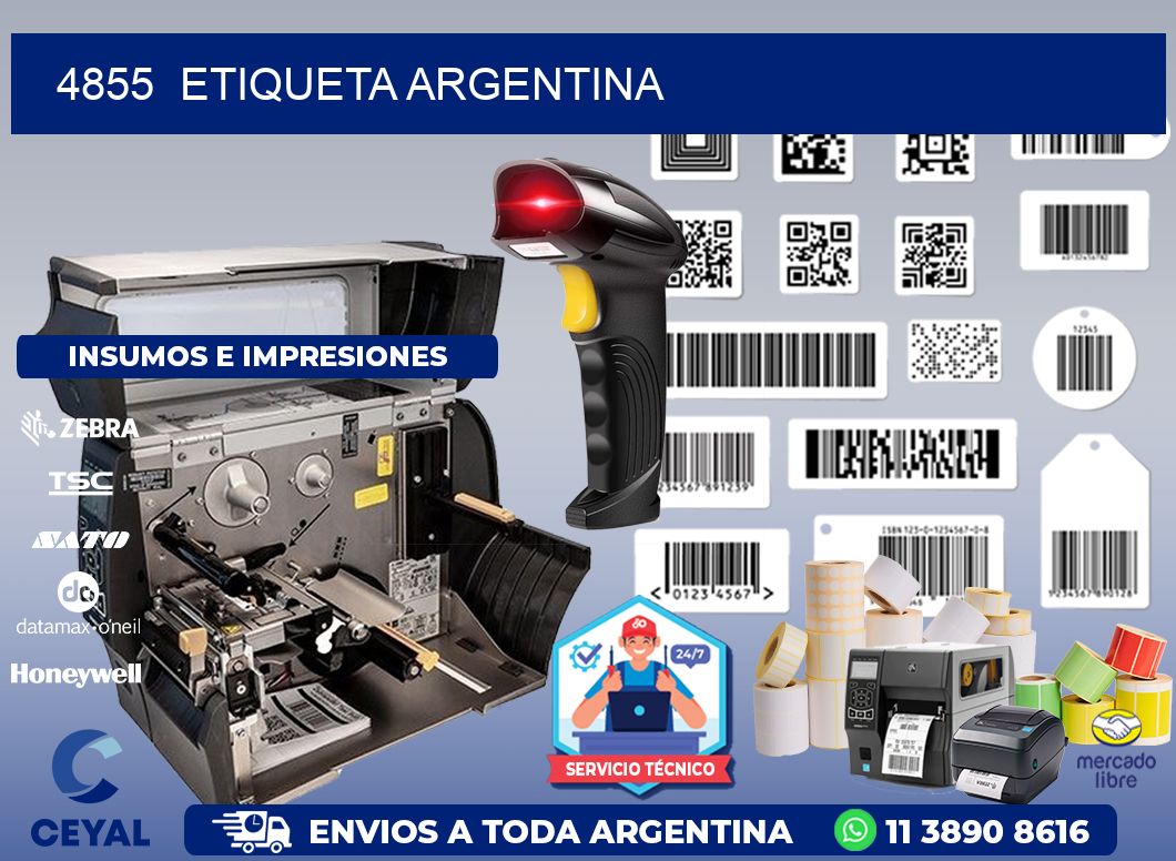 4855  ETIQUETA ARGENTINA