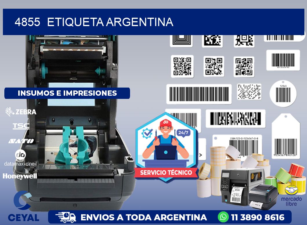 4855  ETIQUETA ARGENTINA