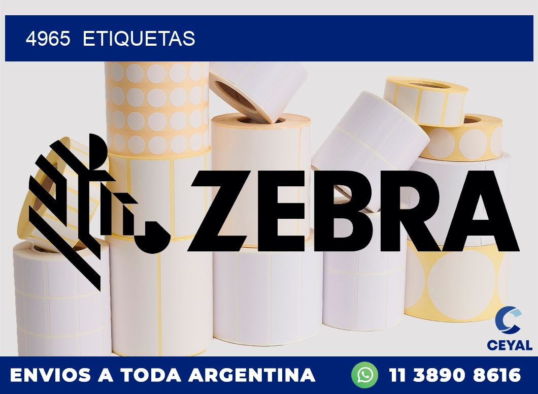 4965  ETIQUETAS