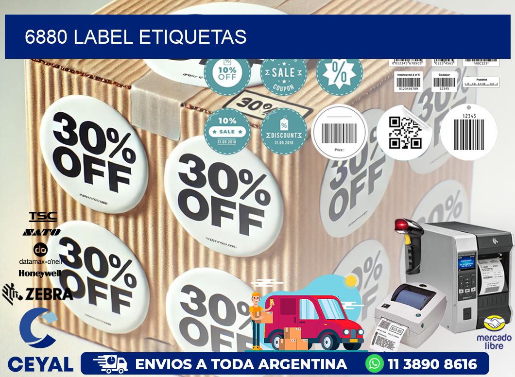6880 LABEL ETIQUETAS