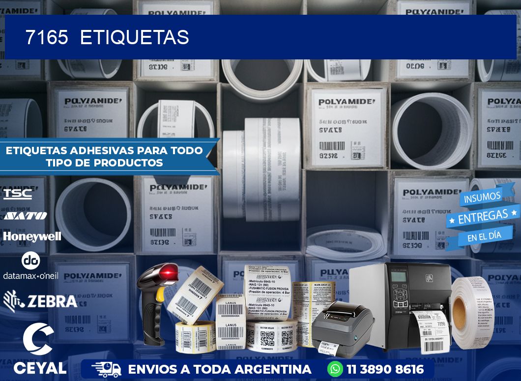 7165  ETIQUETAS