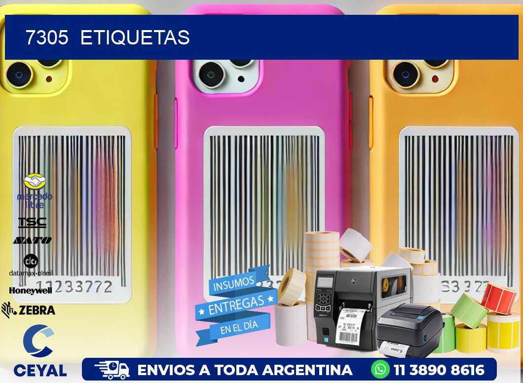 7305  ETIQUETAS