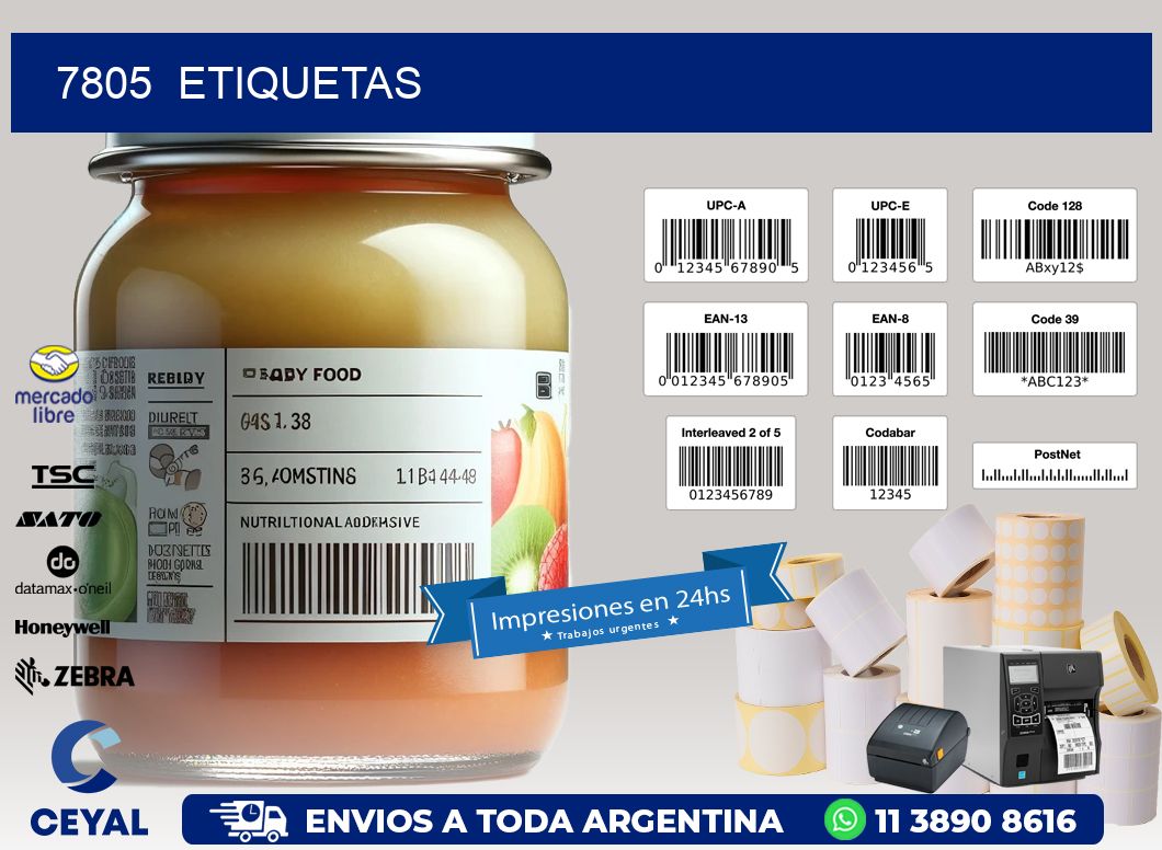 7805  ETIQUETAS
