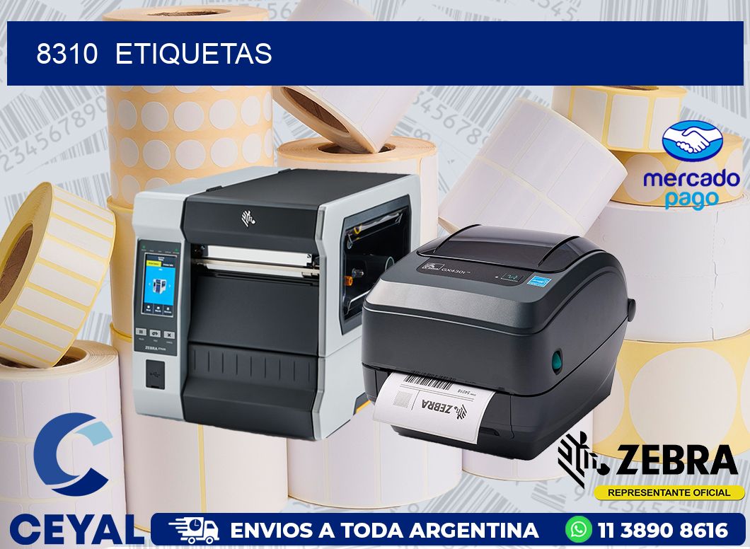 8310  ETIQUETAS