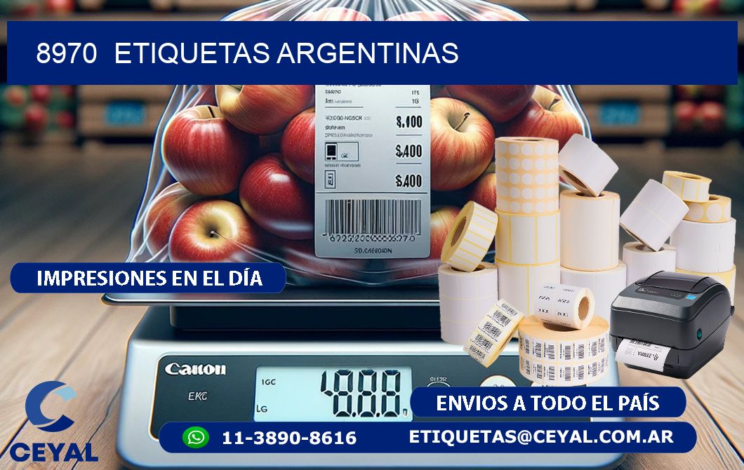 8970  ETIQUETAS ARGENTINAS
