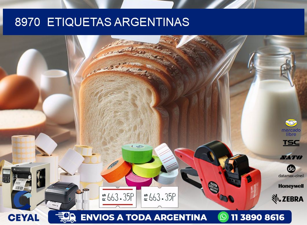 8970  ETIQUETAS ARGENTINAS