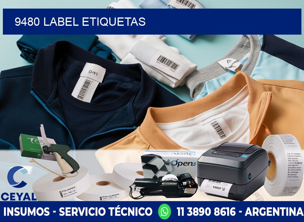 9480 LABEL ETIQUETAS