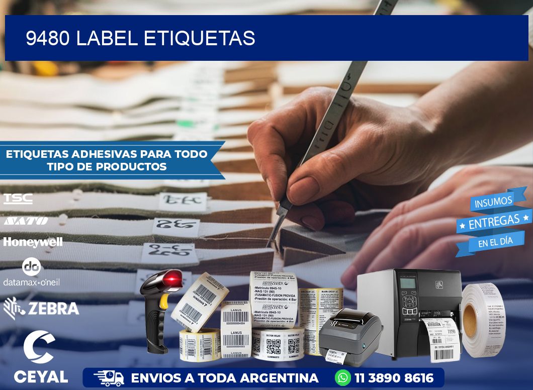 9480 LABEL ETIQUETAS