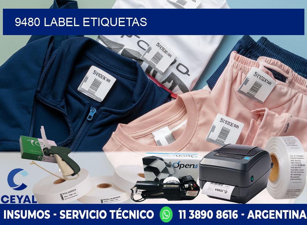 9480 LABEL ETIQUETAS