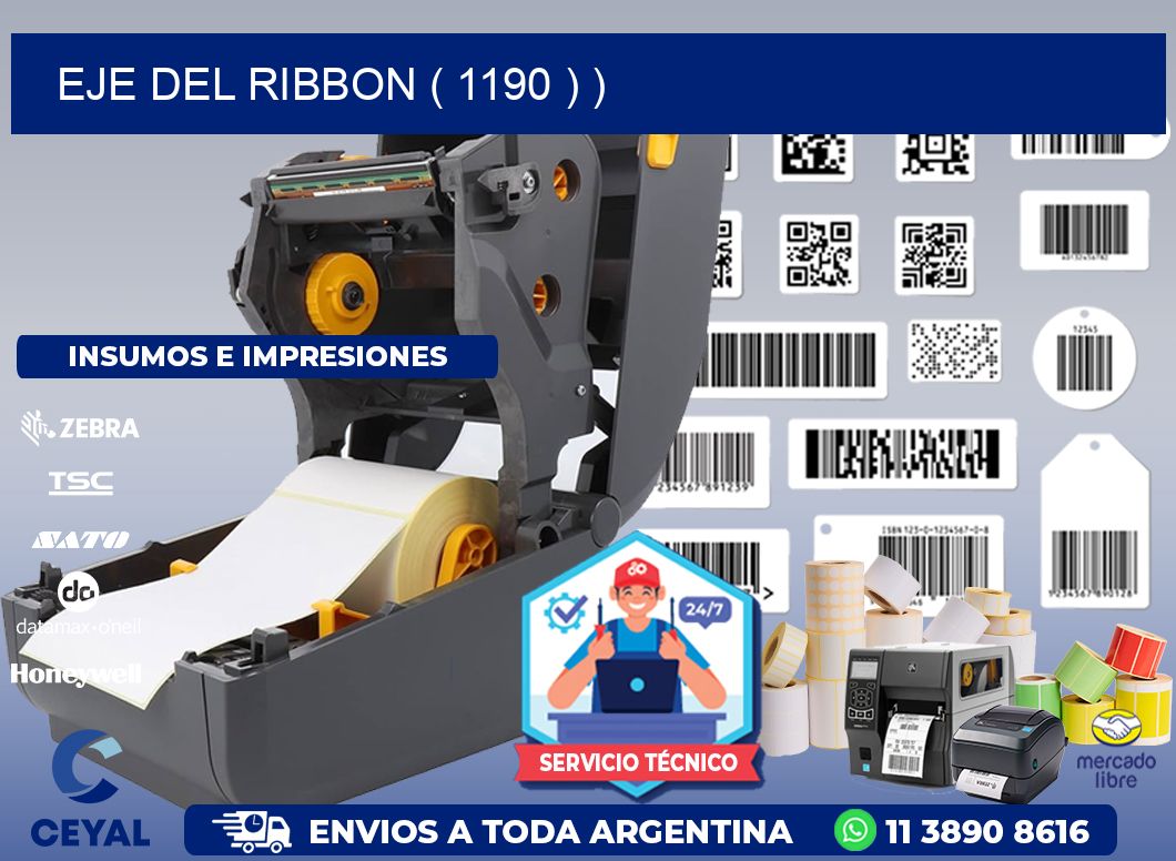 EJE DEL RIBBON ( 1190 ) )