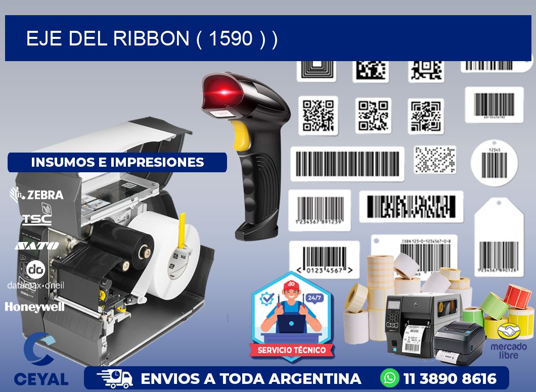 EJE DEL RIBBON ( 1590 ) )