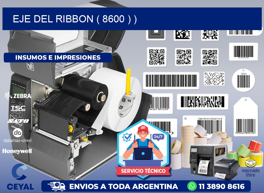 EJE DEL RIBBON ( 8600 ) )