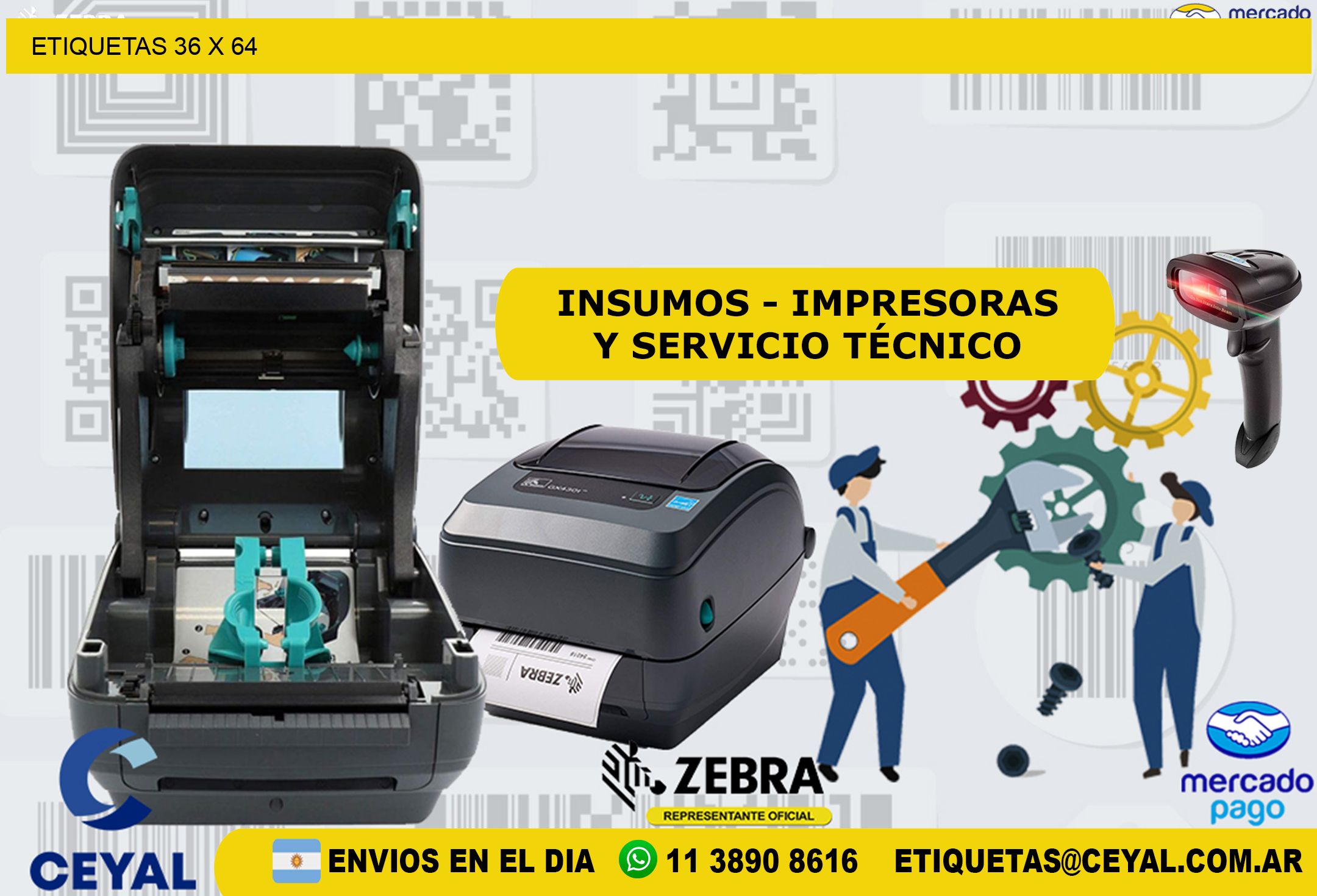 ETIQUETAS 36 x 64