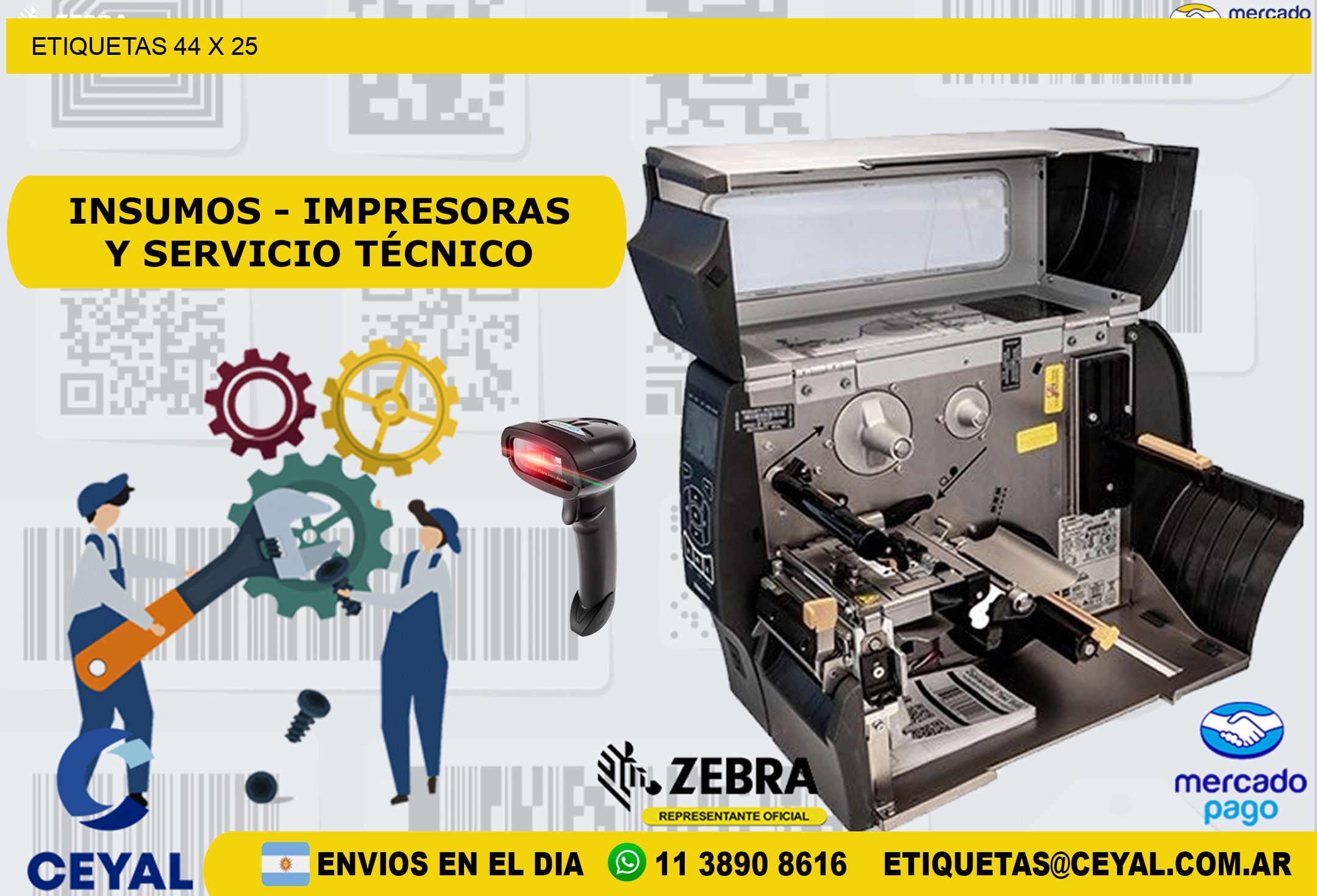 ETIQUETAS 44 x 25