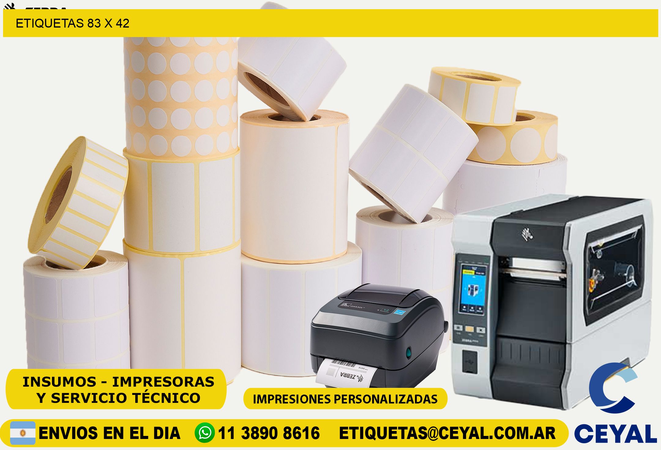 ETIQUETAS 83 x 42