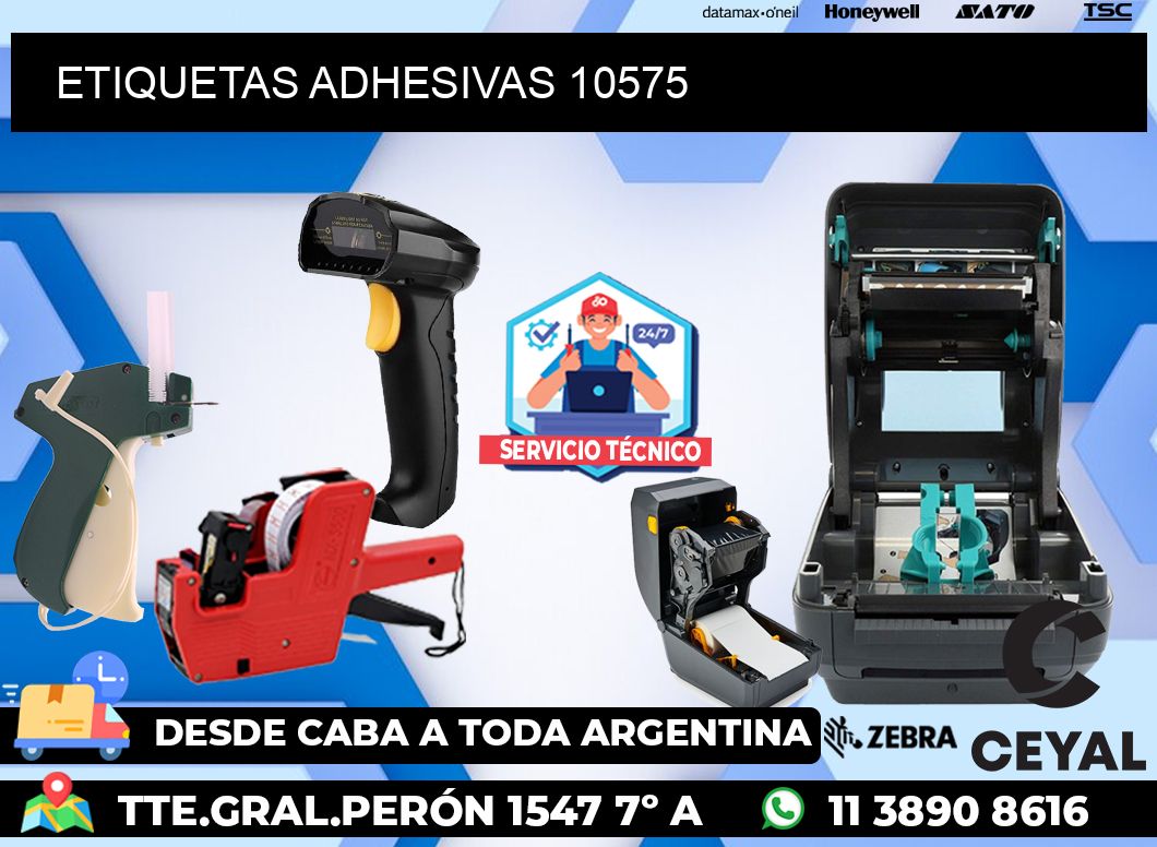 ETIQUETAS ADHESIVAS 10575