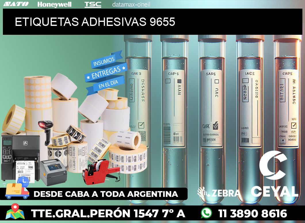 ETIQUETAS ADHESIVAS 9655