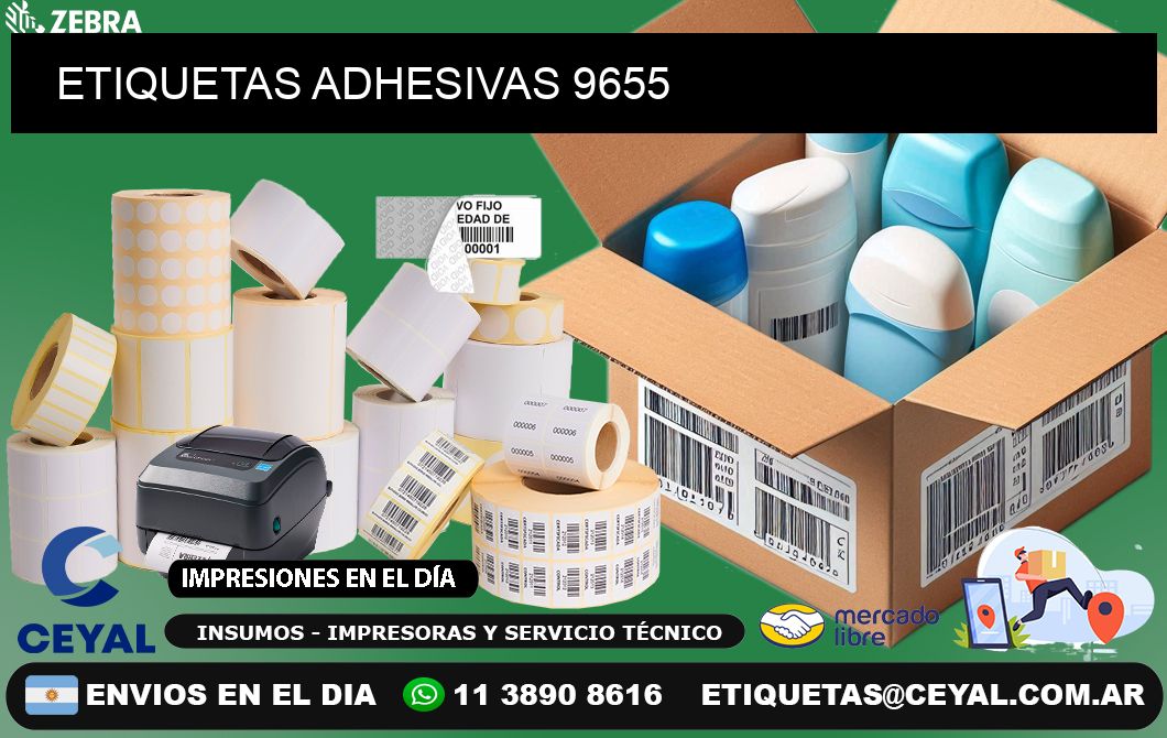 ETIQUETAS ADHESIVAS 9655
