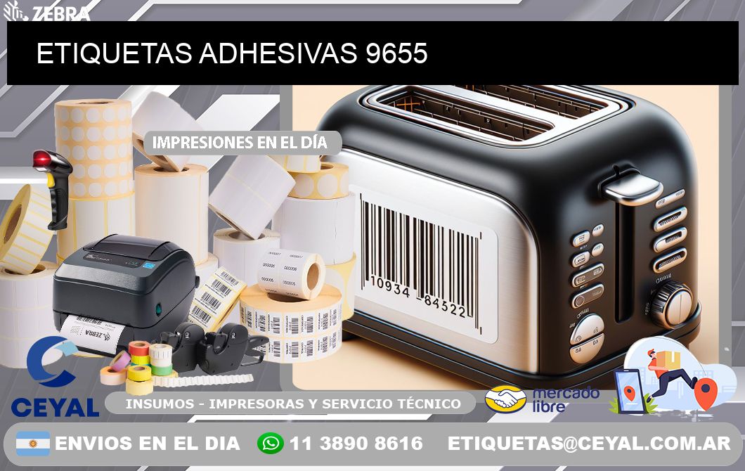 ETIQUETAS ADHESIVAS 9655