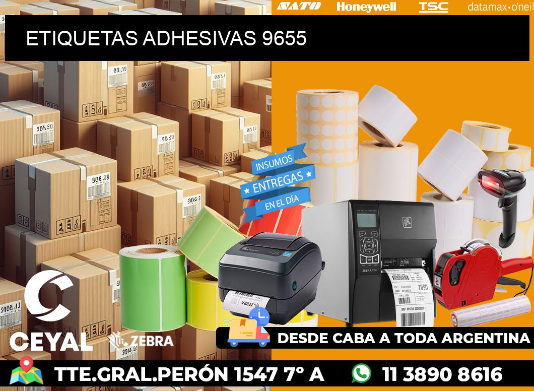 ETIQUETAS ADHESIVAS 9655