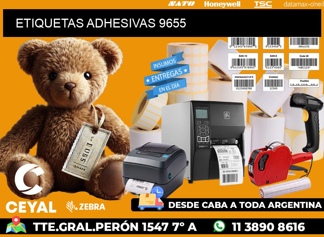 ETIQUETAS ADHESIVAS 9655