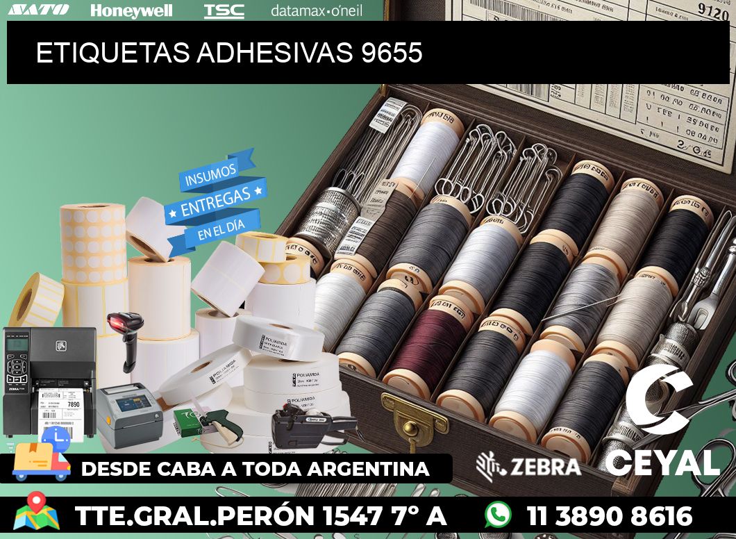 ETIQUETAS ADHESIVAS 9655