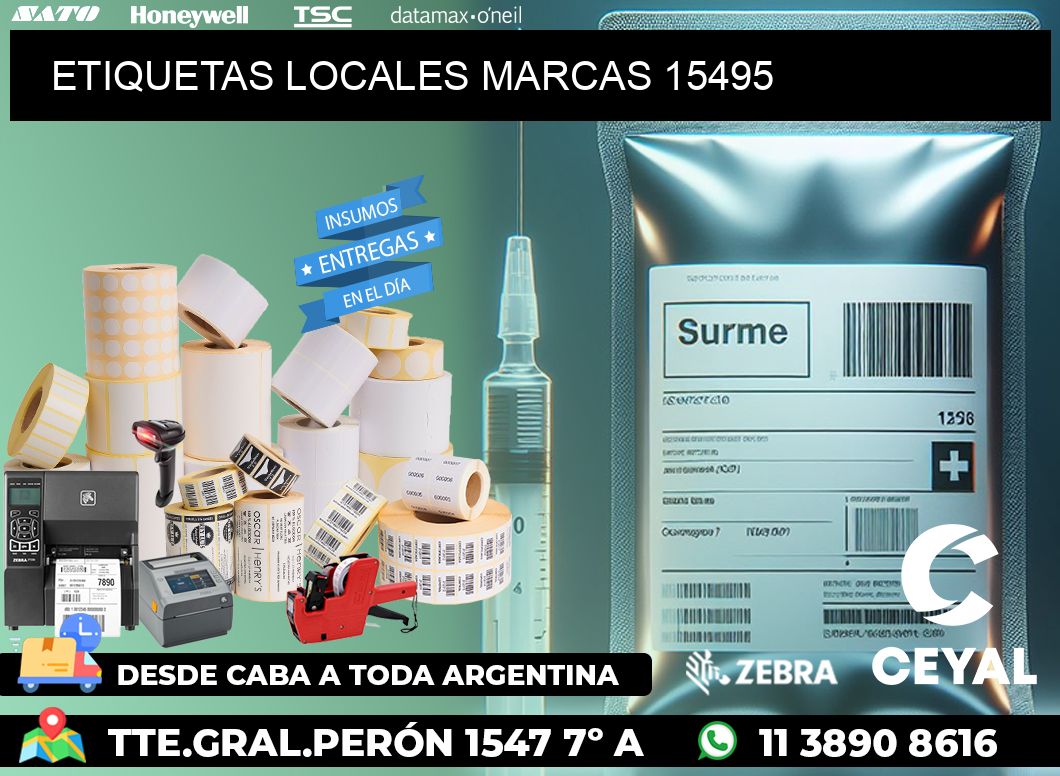 ETIQUETAS LOCALES MARCAS 15495