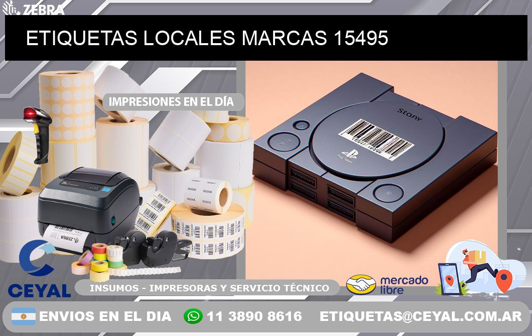 ETIQUETAS LOCALES MARCAS 15495